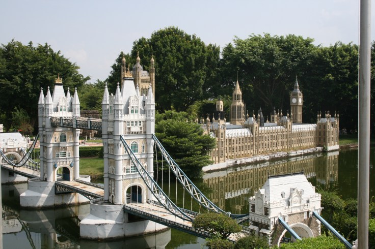 Miniature version of London's Big Ben