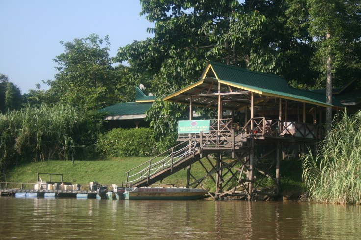 Lodge at kinabatangan river
