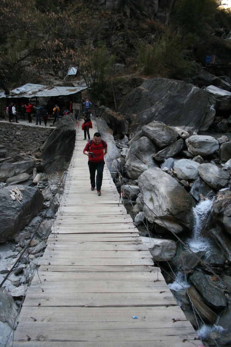 The bridge that sent A over the edge