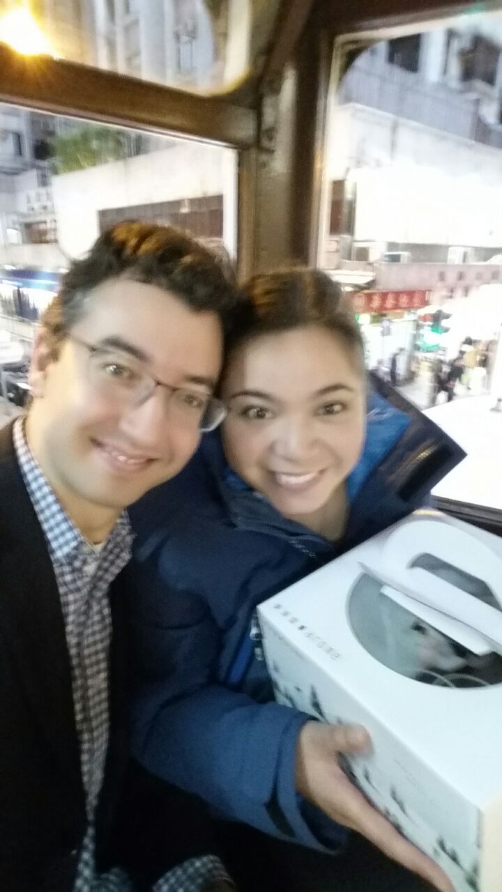 A and J in Hong Kong, December 2015