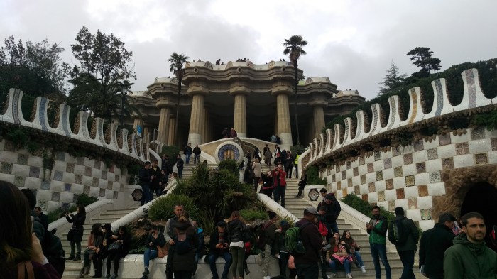 In between eating we also stopped at the Park Güell