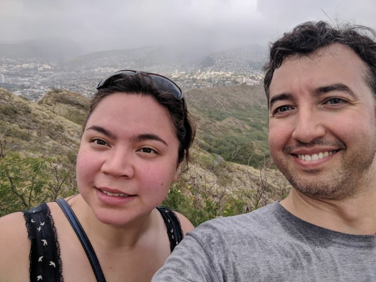 A and I at Diamond Head